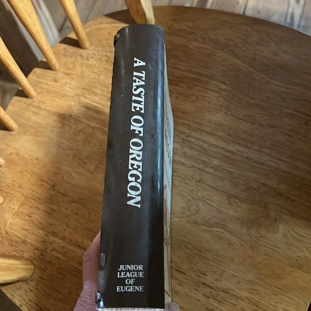 Vintage 1980 Taste of Oregon Spiral Bound First Edition Cookbook